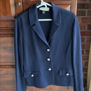 Dark Blue St John jacket.